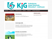 kjg-flingern.de Webseite Vorschau