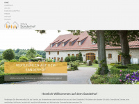 sanderhof.com Webseite Vorschau