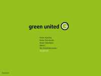 green-united.com Webseite Vorschau