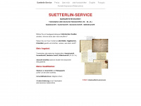 suetterlin-service.de Webseite Vorschau