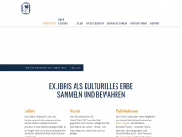 exlibris-selc.ch Webseite Vorschau