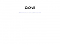 ccxvii.net Webseite Vorschau