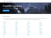 freebsdsoftware.org Webseite Vorschau