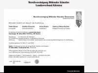 bv-kaernten.at Webseite Vorschau