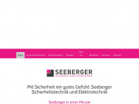elektro-seeberger.de Webseite Vorschau
