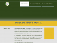 imkerverein-marktl.de Webseite Vorschau