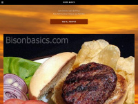 bisonbasics.com Webseite Vorschau