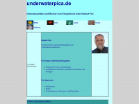 underwaterpics.de Webseite Vorschau
