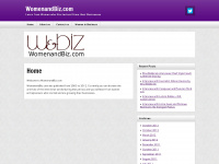 womenandbiz.com Webseite Vorschau