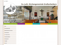 kirche-grossenheidorn.de Webseite Vorschau