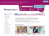 magazinechoice.de Webseite Vorschau