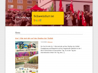 schweinfurt-ist-bunt.de Webseite Vorschau