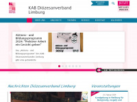 kab-limburg.de Webseite Vorschau