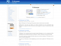 tvbrowser.org Webseite Vorschau
