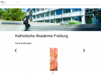 katholische-akademie-freiburg.de Webseite Vorschau