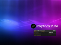 raptorx2.de Webseite Vorschau