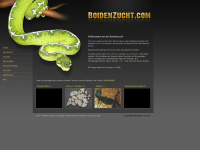 boidenzucht.com Webseite Vorschau