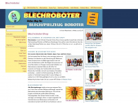 blechroboter.de Webseite Vorschau