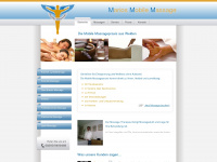 marios-mobile-massage.de Webseite Vorschau