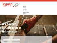 inauenag.ch Webseite Vorschau