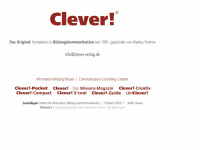 cleververlag.de Webseite Vorschau