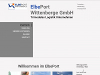 elbeport.de Webseite Vorschau