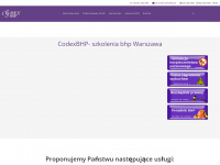 codexbhp.pl Webseite Vorschau