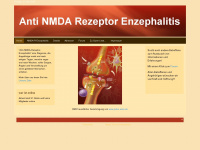 anti-nmda-rezeptor-enzephalitis.de Webseite Vorschau