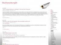 baufinanzierung24.wordpress.com Webseite Vorschau