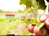 endres-fruchtsaefte.de Webseite Vorschau