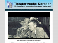 theaterwoche-korbach.de Webseite Vorschau
