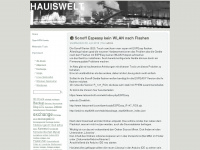 hauiswelt.de Webseite Vorschau
