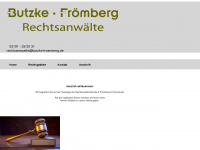butzke-froemberg.de Webseite Vorschau