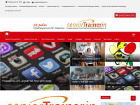seniortrainer-sh.de Webseite Vorschau