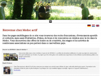 medoc-actif.eu Webseite Vorschau