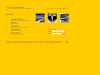 taxi-marx.de Webseite Vorschau