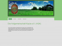 hofgemeinschaft-kaule.de Webseite Vorschau