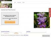 australian-bush-flower-essences.com Webseite Vorschau