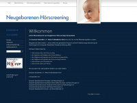 neugeborenen-hoerscreening.de Webseite Vorschau