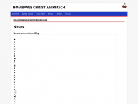 christian-kirsch.de Webseite Vorschau