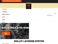 walls.com Webseite Vorschau