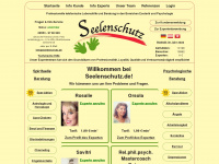 seelenschutz.de Webseite Vorschau