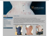 corsets-and-more.de Webseite Vorschau
