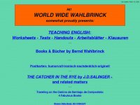 wahlbrinck.de Webseite Vorschau