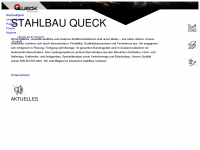 stahlbau-queck.de Webseite Vorschau