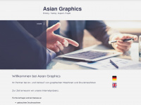 asian-graphics.de Webseite Vorschau