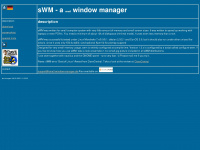 small-window-manager.de Webseite Vorschau