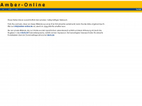 amber-online.de Webseite Vorschau