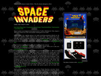 spaceinvaders.de Webseite Vorschau