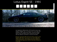 lotus-esprit-se.de Webseite Vorschau